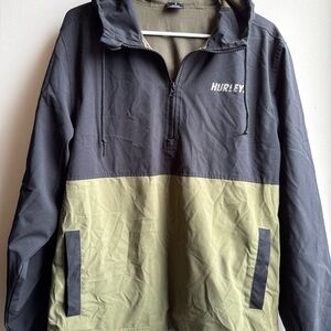 Hurley Men's Offshore Anorak Windbreaker Jacket
